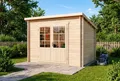 Produktbild: Alpholz Gartenhaus Holz Maria, BxT: 300x272 cm, in Naturbelassen mit 28mm Wandstärke