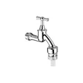 Produktbild: Schell Auslaufventil 034170699 chrom, Oberteil mit Knebelgriff, Sicherungskombi