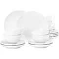 Produktbild: Seltmann Weiden Teeservice, Weiß, Keramik, Rund, 1x1x1 cm, Essen & Trinken, Geschirr, Geschirr-Sets