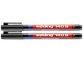 Produktbild: 2 x Edding 140 S OHP-Marker schwarz permanent 0,3 mm 140S-001