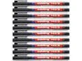 Produktbild: 10 x Edding 140 S OHP-Marker Folienschreiber schwarz permanent 0,3 mm 140S-001