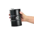 Produktbild: Grillrost.com Das Original Mini Feuertonne - Ölfass - wahlweise als Ölfass oder Flachmann nutzbar 750ml