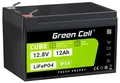 Produktbild: Green Cell CUBE LiFePO4 Spezial-Akku LiFePo-Block Flachstecker Li-Ion 12.8V 12Ah 1St.