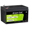 Produktbild: Green Cell CUBE LiFePO4 Spezial-Akku LiFePo-Block Flachstecker Li-Ion 12.8 V 12