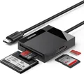 Produktbild: UGREEN USB C 104MB/S Kartenleser SD/Micro SD Card Reader USB C CF Kartenleser 4