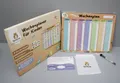 Produktbild: Montessori Wochenplaner Kinder – Magnettafel 216 Magnete, beschrieb ab 3+