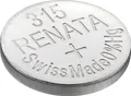 Produktbild: RENATA Knopfzelle 315, 23mAh, Silberoxid