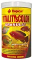 Produktbild: Tropical Vitality Color- Fischfutter Granualt Zierfischgranulat farbfutter 1 l