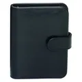 Produktbild: Bind Systemplaner A6 mit Systemeinlage ohne Kalender Kalendarium Agenda Lederimitat schwarz 16501-1 (A6) (16501-1)