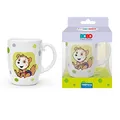 Produktbild: Trötsch Bobo Siebenschläfer Kindertasse grün Geschenktasse aus Porzellan: Kindergeschirr Tasse Porzellan Geschenk Geschenkidee Kinder Lieblingstasse: Kaffeetasse Teetasse Geschenkidee Geschenk Tasse
