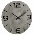 Produktbild: Analoge Design Funk-Wanduhr 350 mm Contour TFA 60.3536.15.01, Beton-Optik, schwarze Ziffern