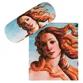 Produktbild: VON LILIENFELD Brillenetui Botticelli: Geburt der Venus Kunst Motiv Etui Brille Mikrofaser Brillenputztuch Brillenbox Stabiles Hardcase Set mit Stoff bezogen