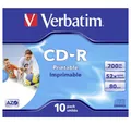 Produktbild: Verbatim CD-Rohling CD-R80 52X 10ER PACK Jewelcase 43325