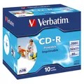 Produktbild: Verbatim CD-R 43325 52x 700MB 80Min. Jewelcase 10 St./Pack.