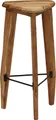 Produktbild: vidaXL Barhocker 2 Stk. Akazie Massivholz
