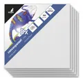 Produktbild: kangaro Leinwand / Canvas Panel 300 x 300 mm weiß 5 Stück