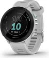 Produktbild: Garmin Forerunner 55 - Smartwatch - Weiß - Sportuhr mit Band - Silikon - weiß - Anzeige 2.63 cm (1.04