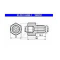 Produktbild: ATE Adapter für Bremsleitung 03.3511-5200.1