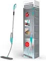 Produktbild: Spray-Mopp Bodenwischer 700ml Tank Türkis Wischmopp Sprühwischer CLEANmaxx saube