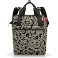 Produktbild: reisenthel allrounder R, Rucksack, Freizeittasche, Reisetasche, Baroque Marble, 12 L, JR7061 - Schwarz/Braun