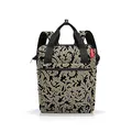 Produktbild: reisenthel allrounder R baroque marble – Rucksack und Tragetasche in einem – Mit Stecklasche für Reisetrolleys
