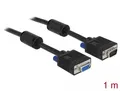 Produktbild: Delock Verlängerungskabel SVGA 1m Stecker-Buchse