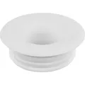 Produktbild: Gummi-Spülrohrverbinder hell für Druckspülrohr Ø 28/32 mm Anschluss = 48mm / mit Rosette