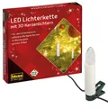Produktbild: Idena Lichterkette Kerzenlichter 30 LED warmweiß für Innen 38192