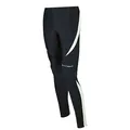 Produktbild: Airtracks Herren Thermo Laufhose Lang Pro - Winter Funktions Running Tight - Warm - Atmungsaktiv - Reflektoren - schwarz - M - Herren
