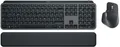 Produktbild: Logitech MX Keys S Combo (grafit) Kabelloses Tastatur-Set
