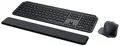 Produktbild: Logitech MX Keys S Combo Bluetooth Tastatur, Maus-Set Beleuchtet, Ergonomisch, Multipair-Funktion, Handballenauflage Deutsch