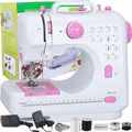 Produktbild: Nähmaschine Mini und LED Licht für Kinder und Anfänger 12 Stichmuster Retoo
