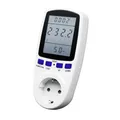 Produktbild: X4-LIFE Strommessgerät für Steckdosen - Mit LCD Display - Energiekostenmessgerät - Sparen Sie Geld mit der genauen Stromkosten eingabe