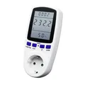 Produktbild: Strommessgerät für Steckdosen - Mit LCD Display - Energiekostenmessgerät - Sp...