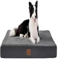Produktbild: Bedsure Orthopädisches Hundebett 91x69x7,6cm Dunkel