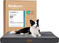 Produktbild: Bedsure Orthopädisches Hundebett 91x69x7,6cm Dunkel