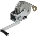 Produktbild: Handseilwinde Tc-wi 800 (max. Tragkraft 800 Kg, 20 Meter Langes Drallfreies Drahtseil, Rücklaufsperre, Softgrip Inkl. Sicherheitslasthaken Mit Sicherungsklappe) - Einhell