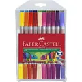 Produktbild: FABER-CASTELL Faber Castell Doppelfasermaler 20er Etui Standard