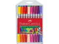 Produktbild: FABER CASTELL DOPPELFASERMALER 20 STÜCK PACKUNG DOPPEL-FASERMALER