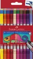Produktbild: Faber-Castell 151119 Doppelfasermaler Filzstifte Set 20-tlg Fein 3-5mm OVP NEU
