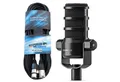 Produktbild: RØDE Mikrofon Rode Podmic USB XLR Sprecher-Mikrofon mit Kabel