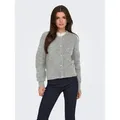 Produktbild: JDY Strickjacke JDYLUMI LIFE L/S BUTTON CARDIGA KNT NOOS grau M (38)