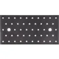 Produktbild: Lochplatte DURAVIS® 200 x 100 x 2 mm, Material: Stahl, sendzimirverzinkt, Oberfläche: schwarz-diamant
