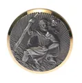 Produktbild: HP Autozubehör Christophorus-Plakette (Ø) 43mm Gold, Silber