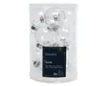 Produktbild: Kaemingk Christbaumschmuck, Weihnachtskugeln Glas 3,5cm 16 Stück - Klar transparent