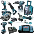 Produktbild: Makita DUR189 Akku Rasentrimmer Combo Kit - 18V Set inkl. DMR112 DHP458 +++