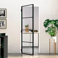 Produktbild: Innentür 76x201,5 cm gehärtetes Glas und Aluminium schmal