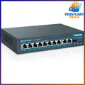 Produktbild: Gigabit PoE Switch 11-Port 1000Mbit/s, 8 PoE+ Ports, 120W Leistung