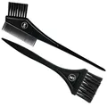 Produktbild: Färbepinsel Set  Farb Pinsel breit zum Haare färben, schwarz mit Kamm