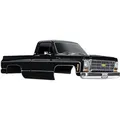 Produktbild: Traxxas Karosserie Chevrolet K10 1979 schwarz (komplett) - Schwarz